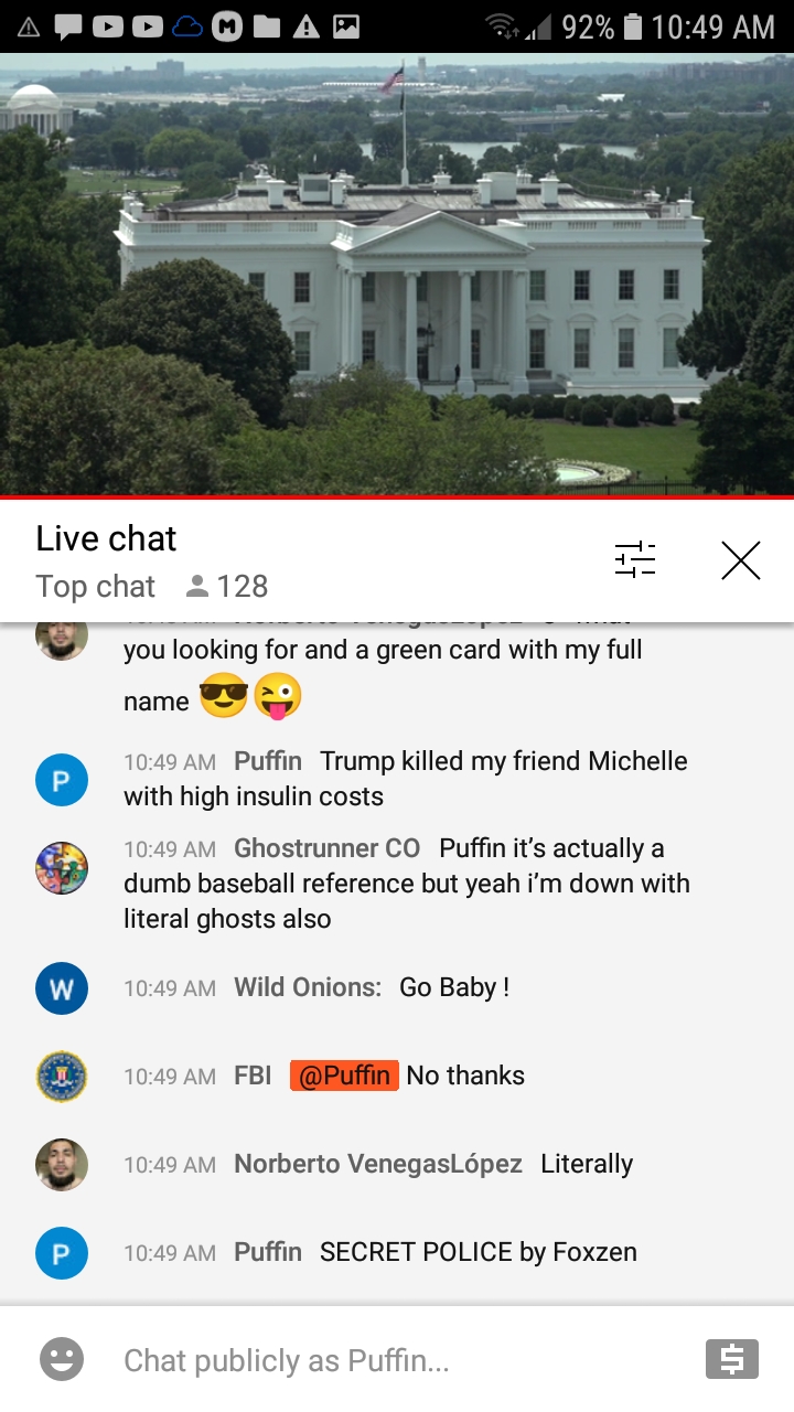 High Quality EarthTV WH chat 7-15-21 #149 Blank Meme Template