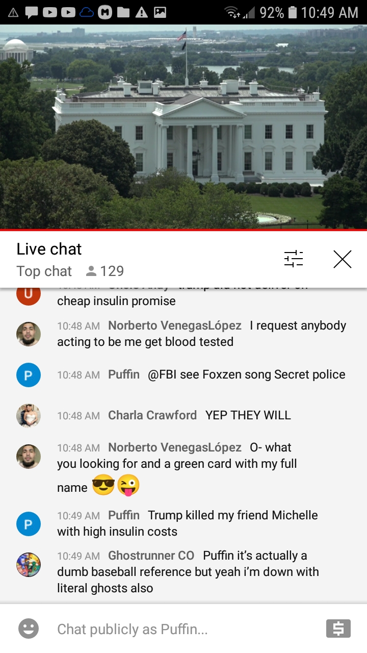 High Quality EarthTV WH chat 7-15-21 #150 Blank Meme Template