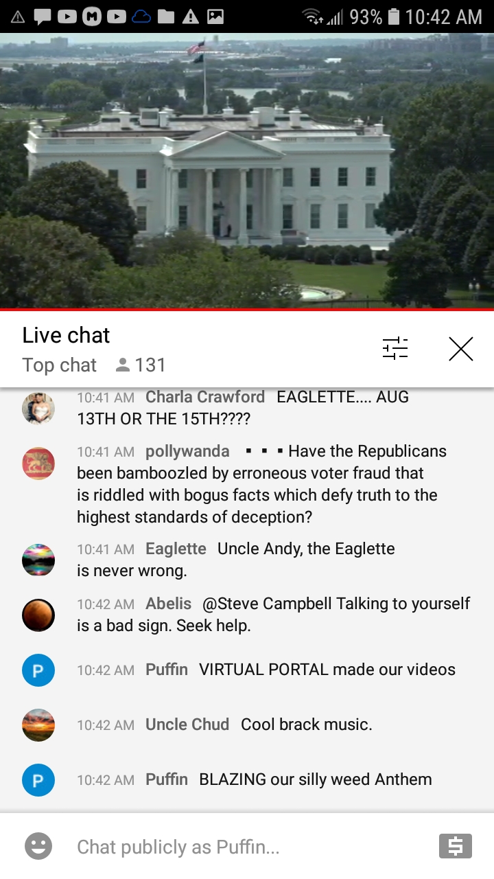 High Quality EarthTV WH chat 7-15-21 #160 Blank Meme Template