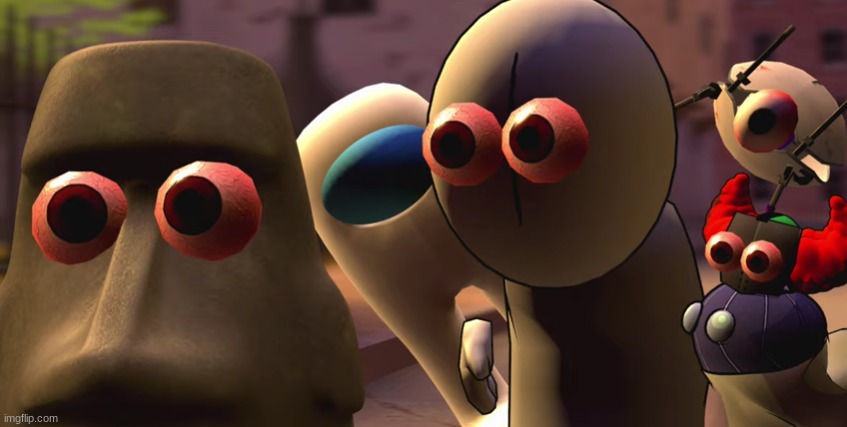 they stare | image tagged in they stare | made w/ Imgflip meme maker