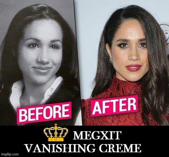 Megxit | image tagged in meghan markle | made w/ Imgflip meme maker