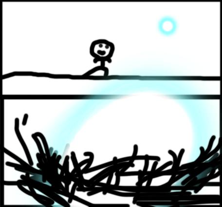 stikmins brother gets beamed Blank Meme Template