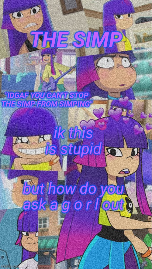 its bc i never got the chance to....i kept getting asked by other gorls so ye | ik this is stupid; but how do you ask a g o r l out | image tagged in eyitayos miko temp | made w/ Imgflip meme maker