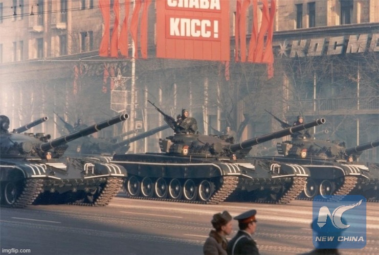 soviet russia miltary parade | image tagged in soviet russia miltary parade | made w/ Imgflip meme maker