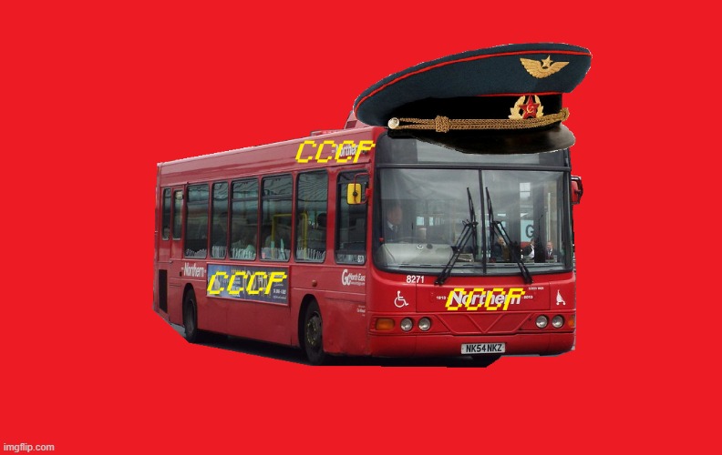 SOVIET BUS | image tagged in soviet bus | made w/ Imgflip meme maker