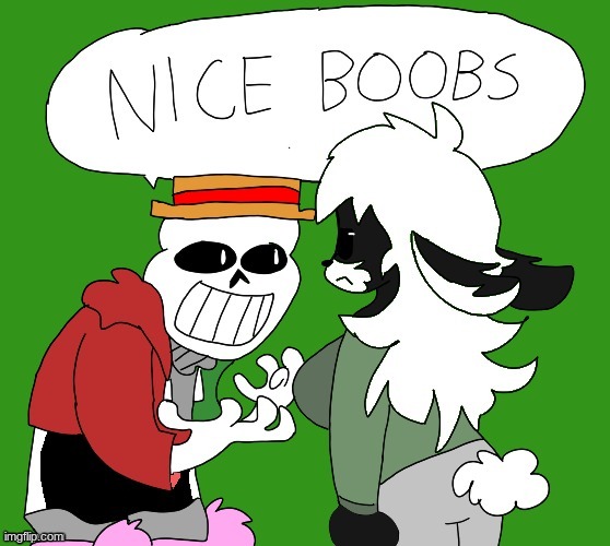 NICE BOOBS POFF! | image tagged in nice boobs poff | made w/ Imgflip meme maker