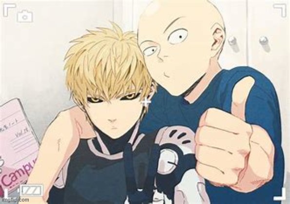 One punch man thumb | image tagged in one punch man thumb | made w/ Imgflip meme maker