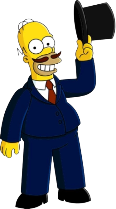 High Quality Homer IncognitoGuy transparent Blank Meme Template