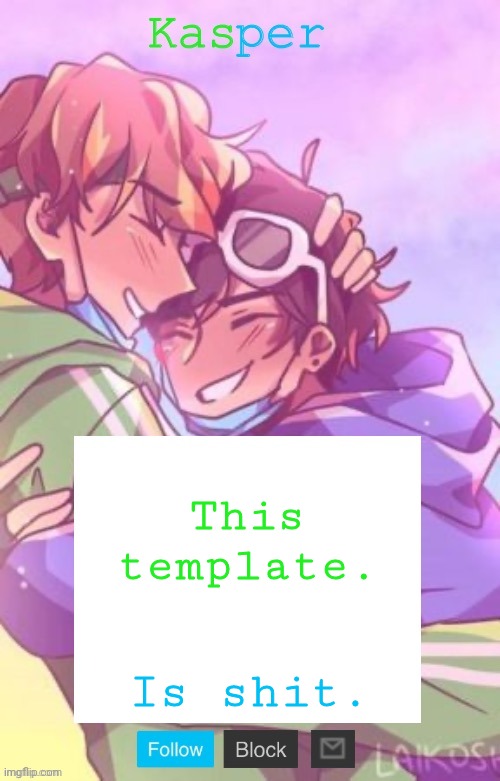 I don't mind gay ships, but the dream Fandom ruined this one, especially on r34 | This template. Is shit. | image tagged in kaspers dream not found temp | made w/ Imgflip meme maker