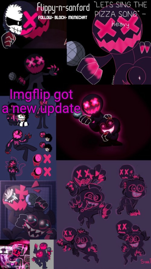 Corrupted skin n pump made by some goth bird simp | Imgflip got a new update | image tagged in corrupted skin n pump made by some goth bird simp | made w/ Imgflip meme maker