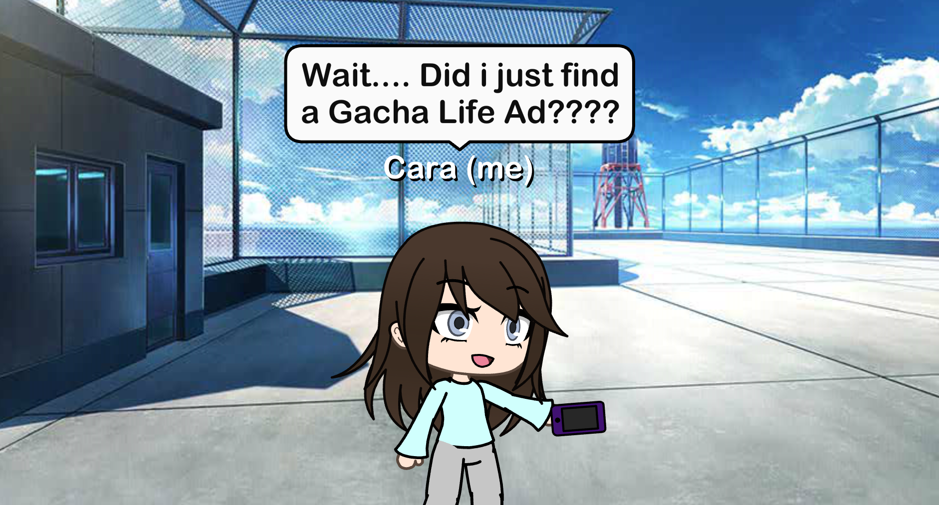 Gacha Life wait... Did i just find a Gacha Life Ad??? Blank Meme Template