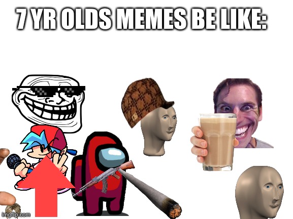 I’m not wrong | 7 YR OLDS MEMES BE LIKE: | image tagged in blank white template | made w/ Imgflip meme maker