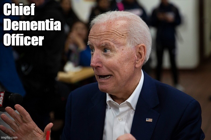 Old Uncle Joe | Chief
Dementia
Officer | image tagged in old uncle joe | made w/ Imgflip meme maker