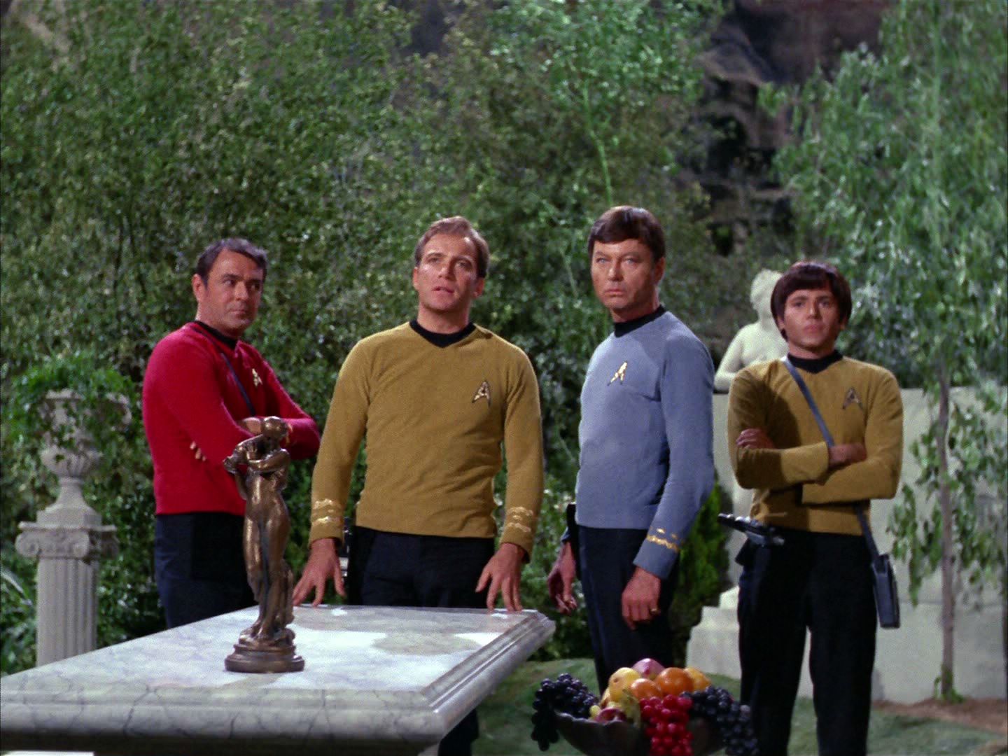 High Quality Star Trek The Original Series Group Shot Blank Meme Template