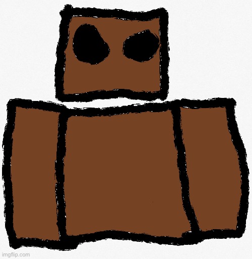 Blank cardboard dude, do whatever you want with him! | made w/ Imgflip meme maker
