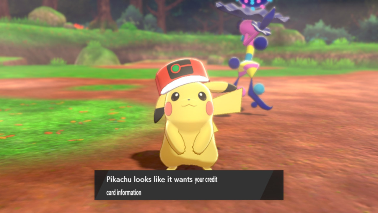 High Quality Pikachu looks like it wants your credit card information Blank Meme Template