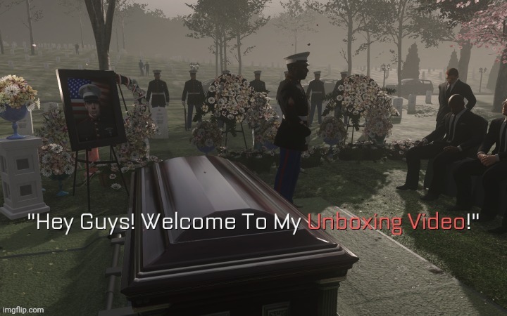 Unboxing video Blank Meme Template