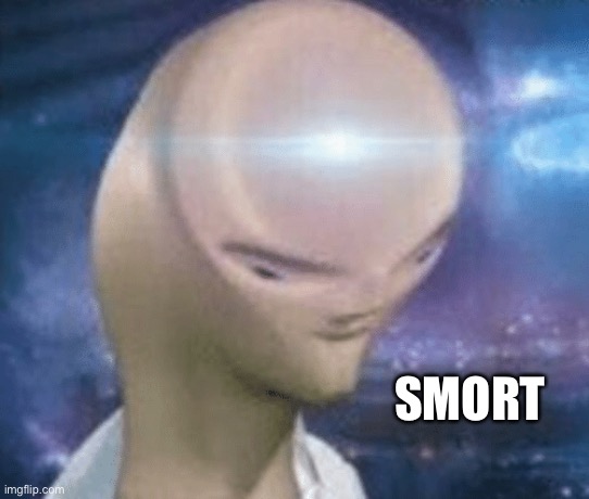 SMORT | SMORT | image tagged in smort | made w/ Imgflip meme maker