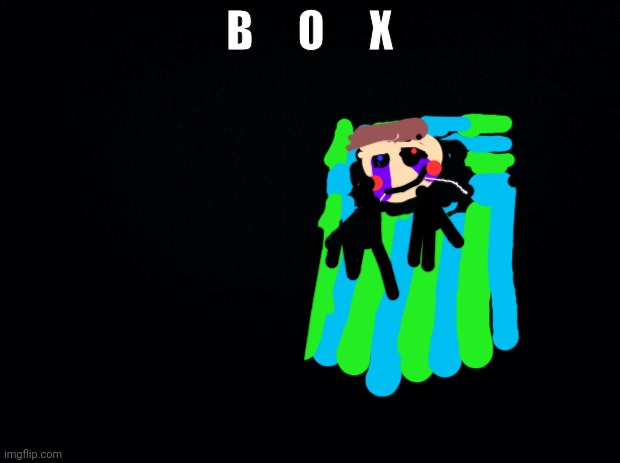 Gn | B     O     X | image tagged in black background | made w/ Imgflip meme maker