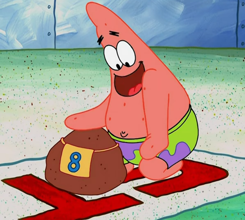 Patrick Rocky Blank Meme Template