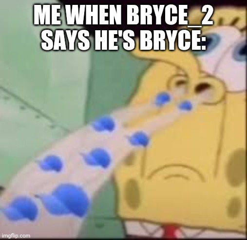 I smell cap | ME WHEN BRYCE_2 SAYS HE'S BRYCE: | image tagged in i smell cap | made w/ Imgflip meme maker