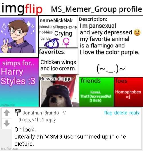 Except for the simps part | made w/ Imgflip meme maker