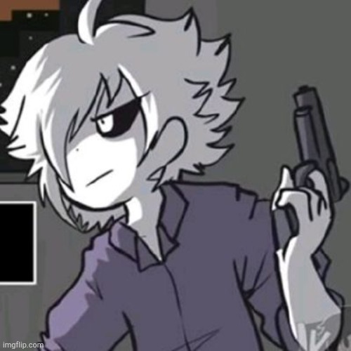 X-tale chara with a gun | image tagged in x-tale chara with a gun | made w/ Imgflip meme maker
