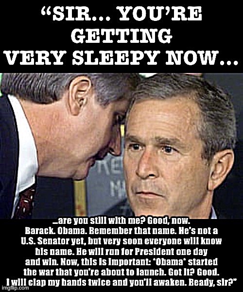 George W. Bush hypnotism | image tagged in george w bush hypnotism | made w/ Imgflip meme maker