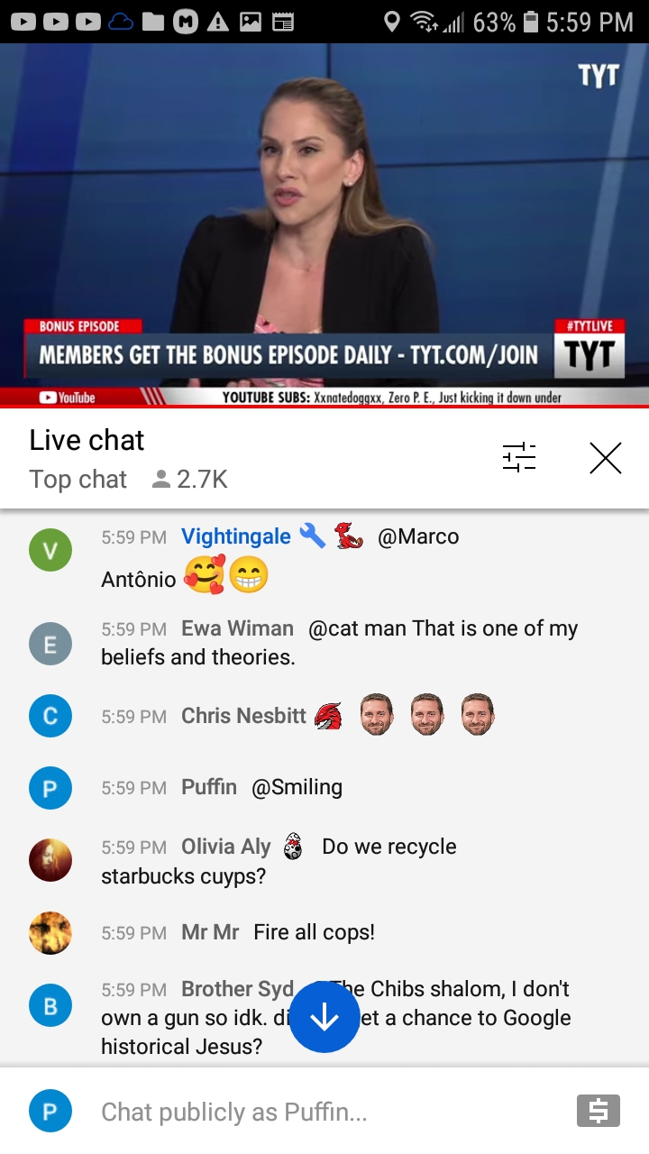 TYT deleting my livechat but allowing transphobia 7-14-21 #7 Blank Meme Template