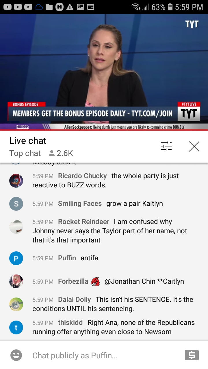 TYT deleting my livechat but allowing transphobia 7-14-21 #10 Blank Meme Template