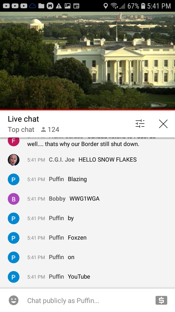 High Quality Earth TV WH chat 7-14-21 #1 Blank Meme Template