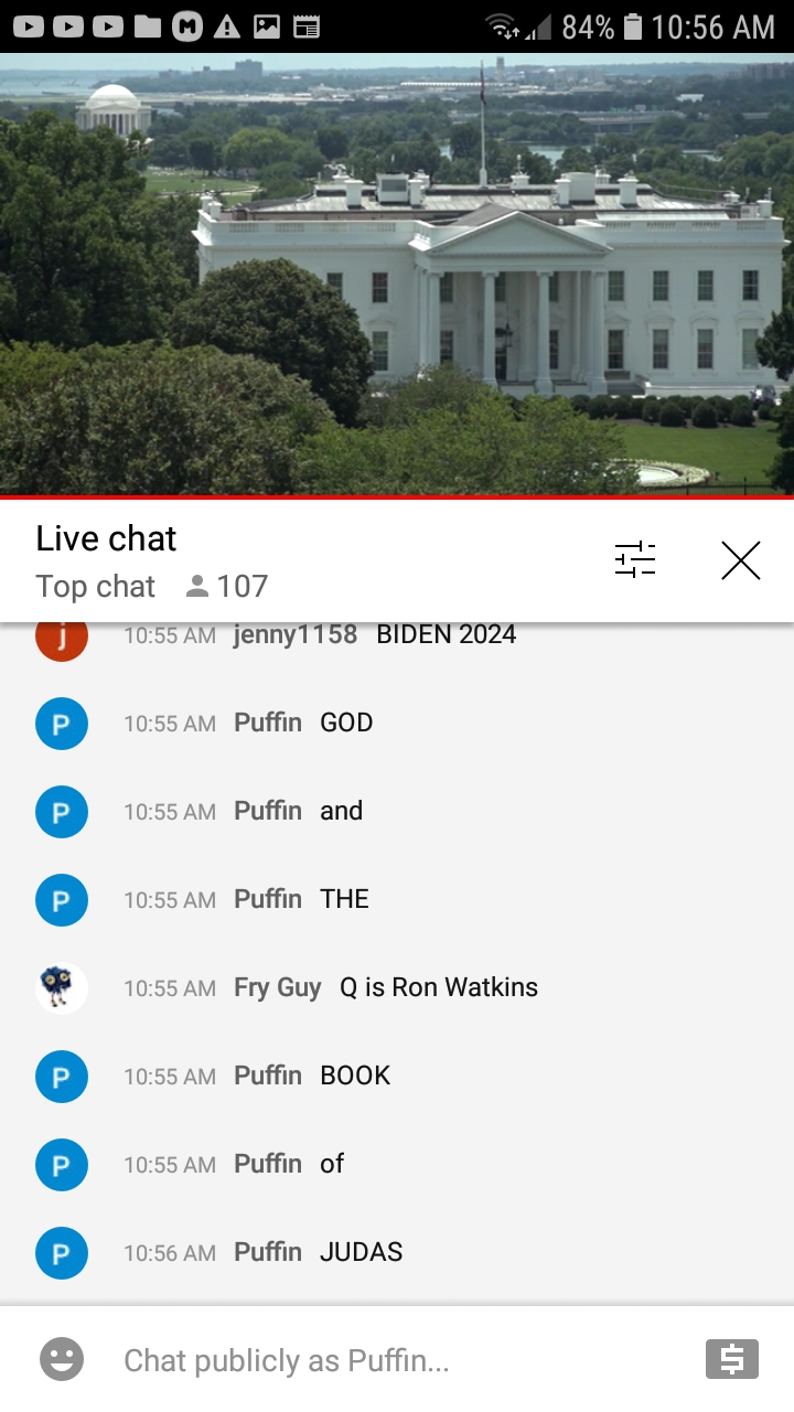Earth TV WH chat 7-14-21 #6 Blank Meme Template
