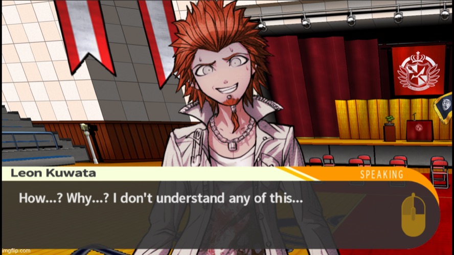 Me when Cloud and Chrissy together: | image tagged in leon i dont understand- | made w/ Imgflip meme maker