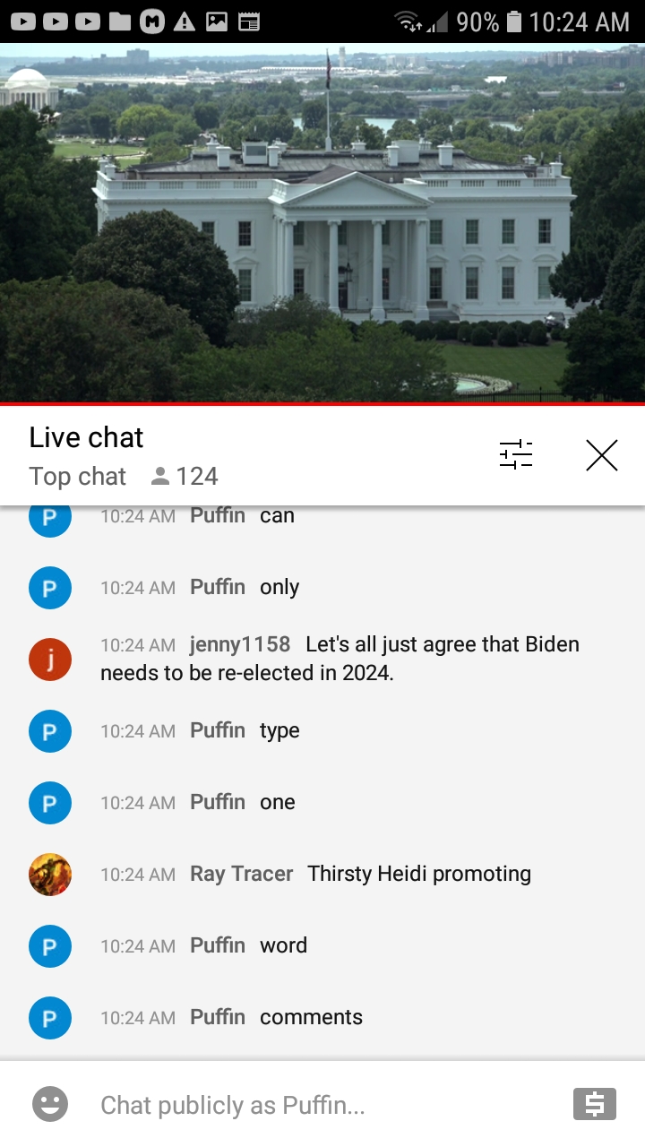 High Quality Earth TV WH chat 7-14-21 #77 Blank Meme Template