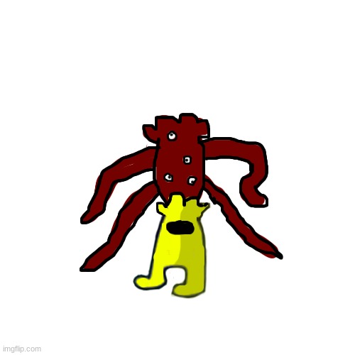 The Trevor Henderson Imposter but Amogus | image tagged in the trevor henderson imposter but amogus | made w/ Imgflip meme maker