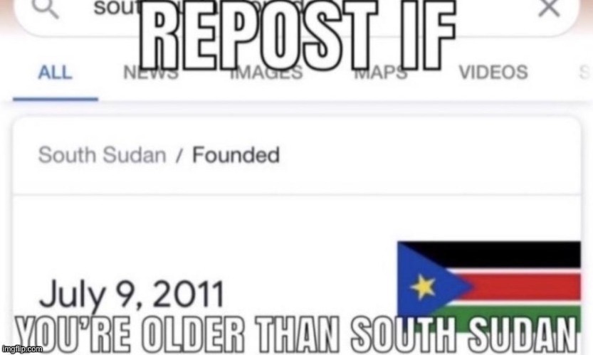 image tagged in south sudan,older | made w/ Imgflip meme maker