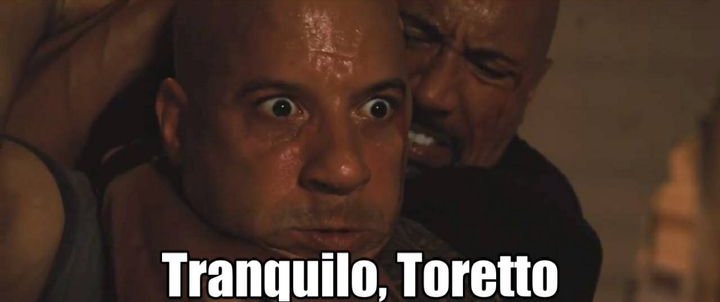 Tranquilo toretto Blank Meme Template