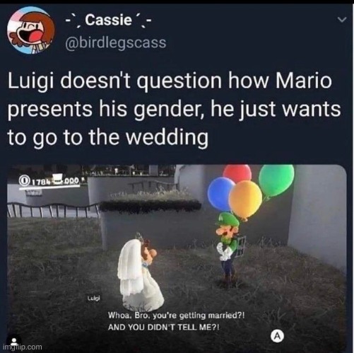 Luigi is kinda based | made w/ Imgflip meme maker