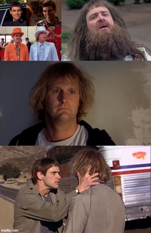 A and B conversation - C your way out of it | image tagged in dumb and dumber,stupid people | made w/ Imgflip meme maker
