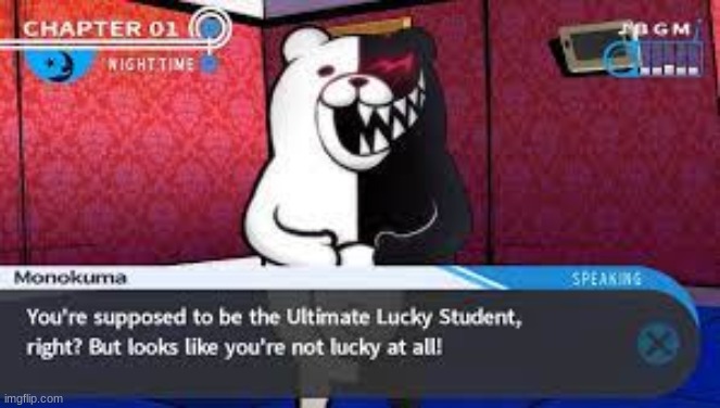 monokuma | image tagged in monokuma | made w/ Imgflip meme maker