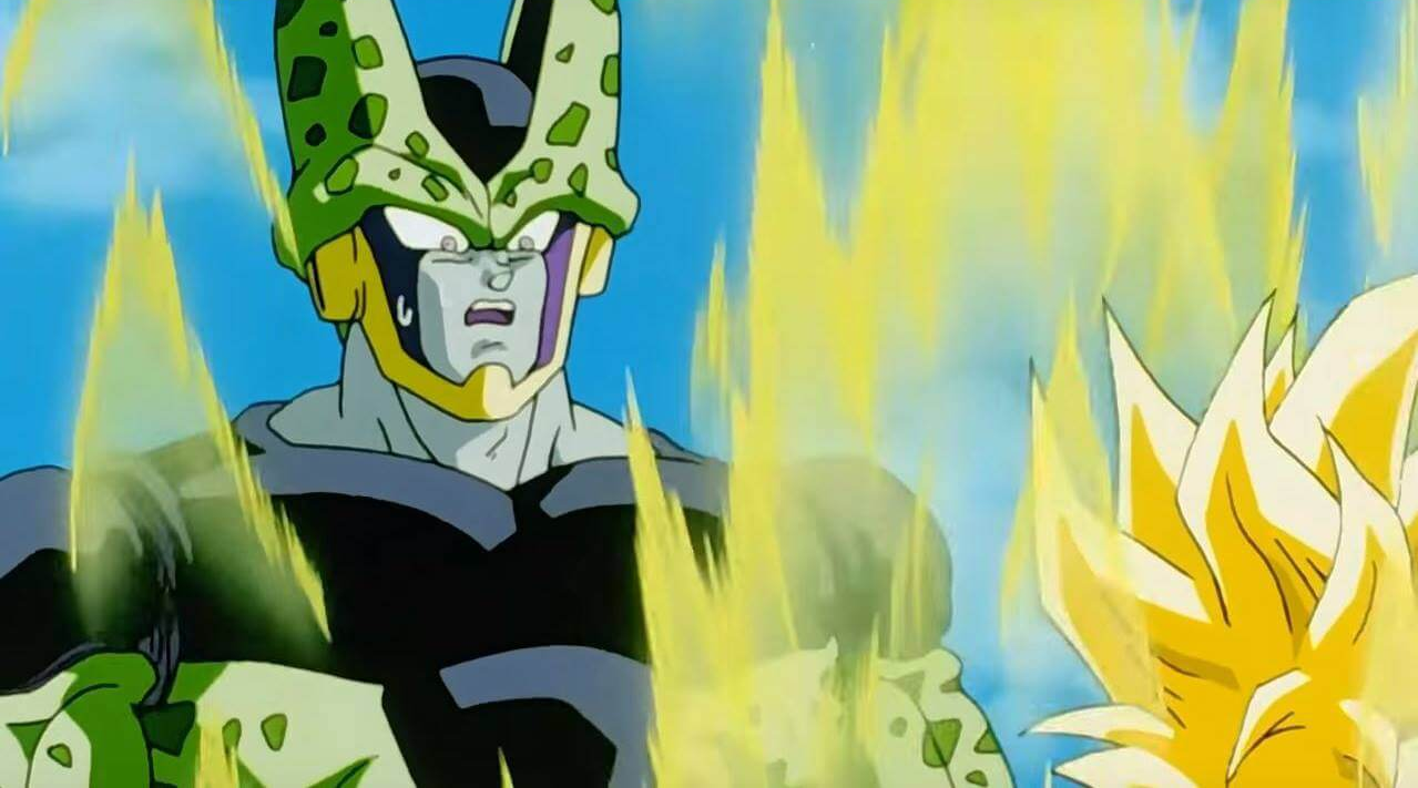 En ese momento cell sintió el verdadero terror Blank Meme Template