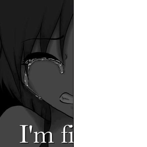 anime girl crying Blank Template - Imgflip