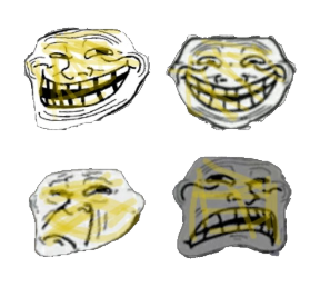 High Quality Trollface pack EXTENSION Blank Meme Template