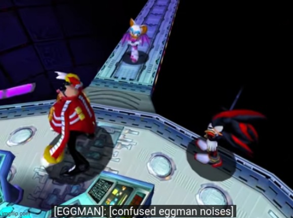 when your dad says he's getting milk but there's milk in the frige already | image tagged in confused eggman noises | made w/ Imgflip meme maker