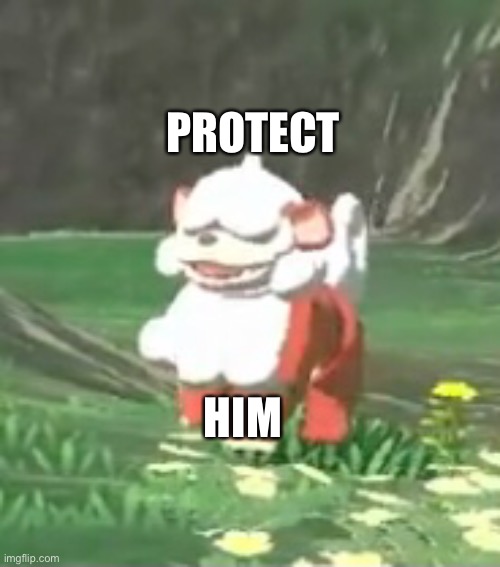 Hisuian Growlithe is pog | PROTECT; HIM | image tagged in pokemon | made w/ Imgflip meme maker