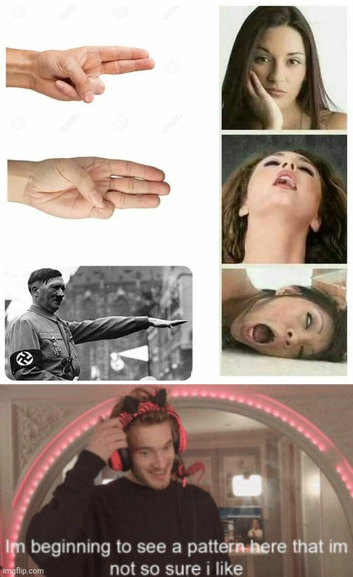 Greater number of fingers = greater chance of dying | image tagged in im beginning to see a pattern here im not so sure i like,funny,dark humor,hitler,wtf,i dont like where this is going | made w/ Imgflip meme maker