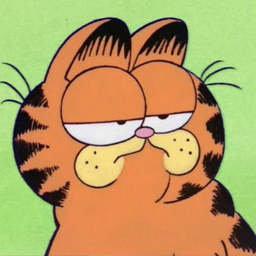 High Quality Garfield does not care Blank Meme Template