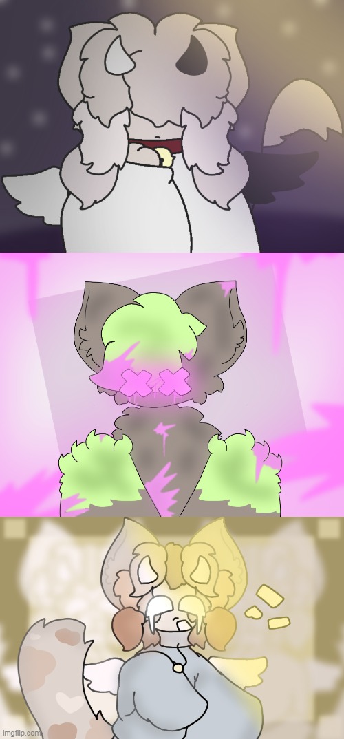 Lotus, Kwig and Peru. | image tagged in why make a ton,when one post fits | made w/ Imgflip meme maker