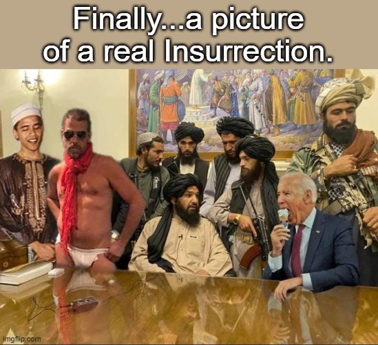 Finally...a picture of a real Insurrection. | image tagged in funny | made w/ Imgflip meme maker