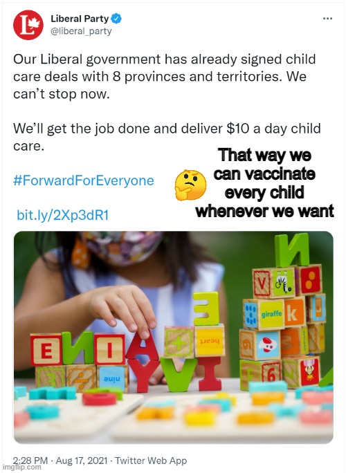 Vaccinate children | That way we can vaccinate every child whenever we want | made w/ Imgflip meme maker